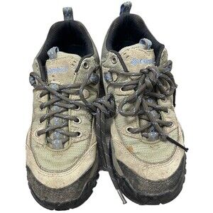 Columbia Shoes Hiking Low Top Omni Grip Suede Sneakers Men Size 6 Outdoor Trail‎